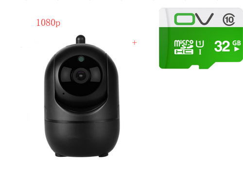 HD Smart WiFi Security Cam with Auto Person Tracking Wireless Home