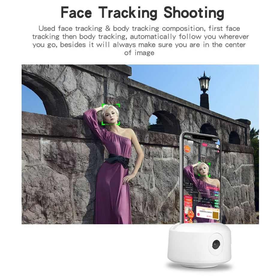 Smart real-time tracking camera