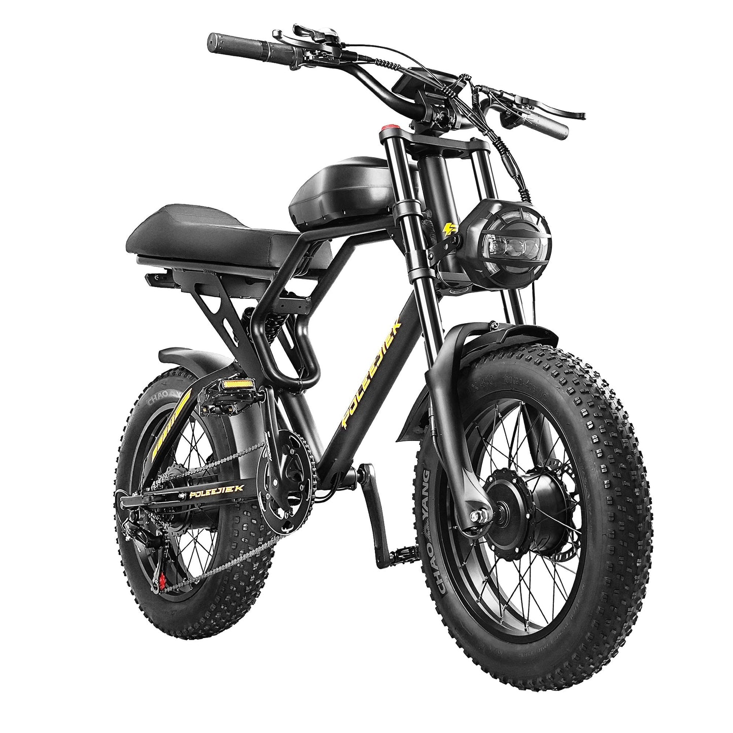 ⚡ BLJ-F4 RetroCruze™ – 20" Fat Tire Urban Electric Bike (1500W Dual