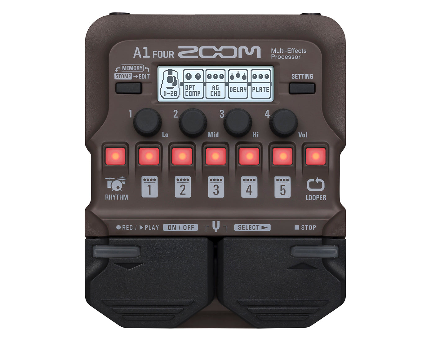 Zoom A1 Four Acoustic Effects Pedal