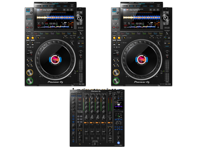 Pioneer DJ CDJ-3000 bundle