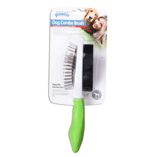 Dog Double Sided Brush Combo Bristle Pins Cat Pet Shedding Comb