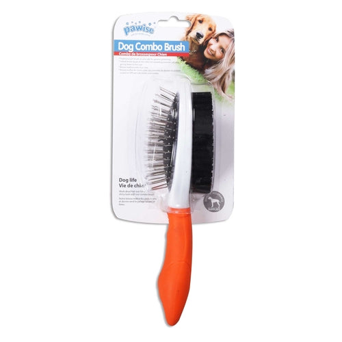 Dog Double Sided Brush Combo Bristle Pins Cat Pet Shedding Comb