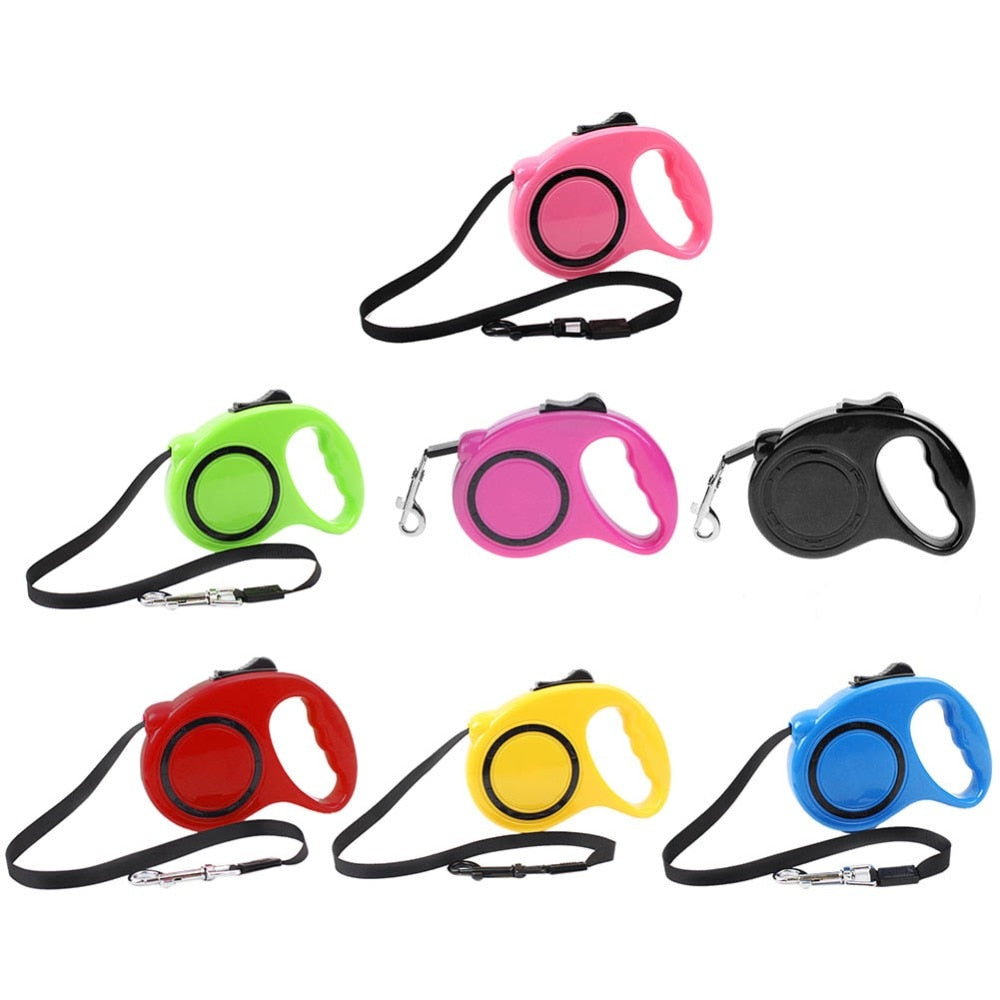 Dog Leash Retractable Automatic Flexible Dog Puppy