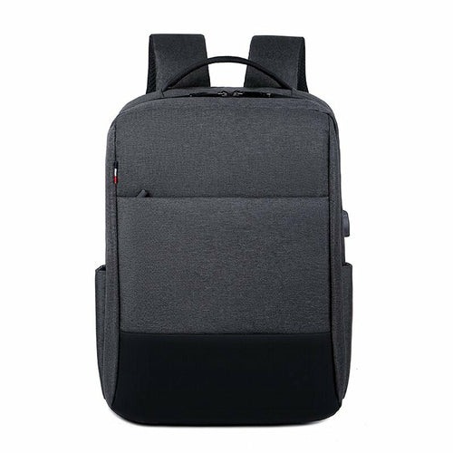 USB Charging Men's Multifunctional Waterproof Business Backpack for