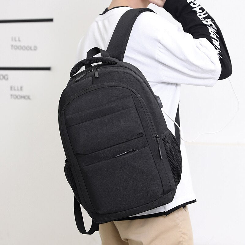 Men's Backpacks Multifunctional Waterproof Business Bags USB Charging