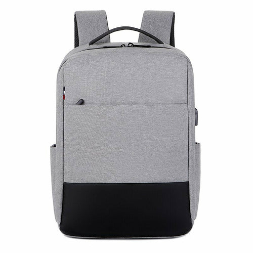 USB Charging Men's Multifunctional Waterproof Business Backpack for