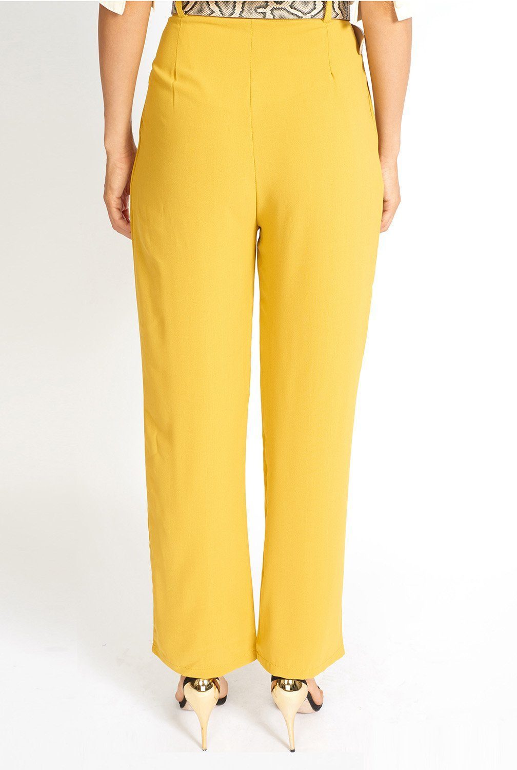 Essential High Waisted Suit Pants