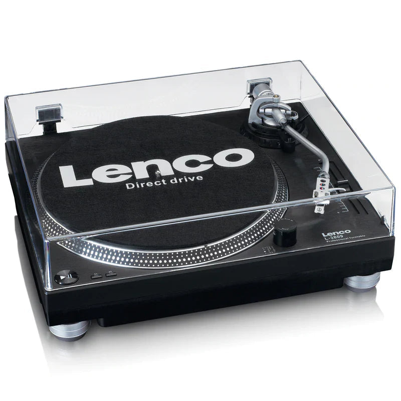 Lenco L-3809 Turntable (Black)