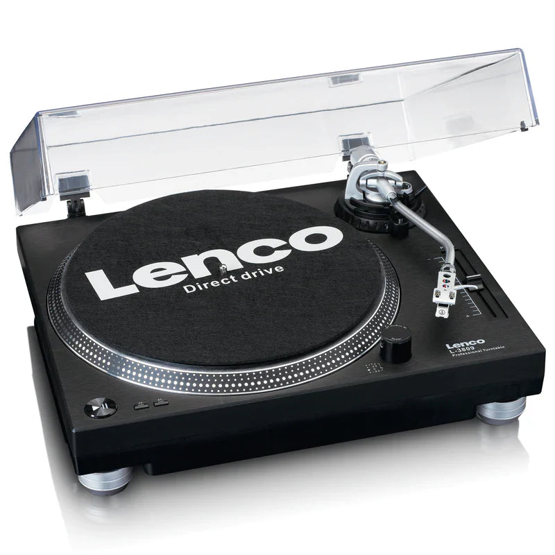 Lenco L-3809 Turntable (Black)
