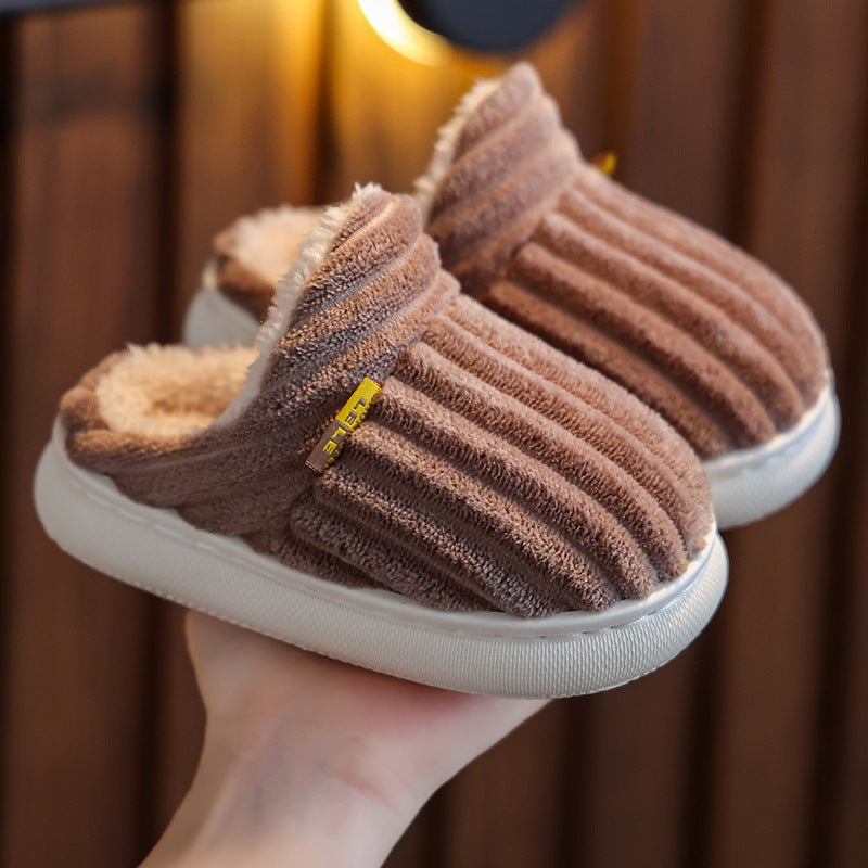 Thick Bottom Plus Cotton Slippers Warm Non-slip. Raee-Industries.