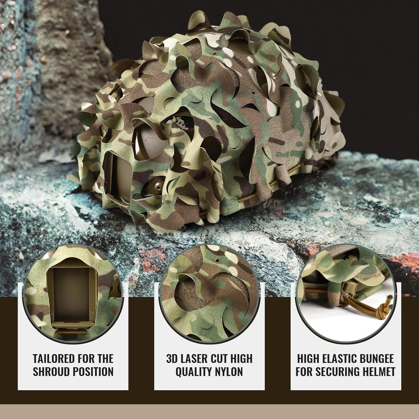 VOTAGOO® Tactical Helmet Cover-4
