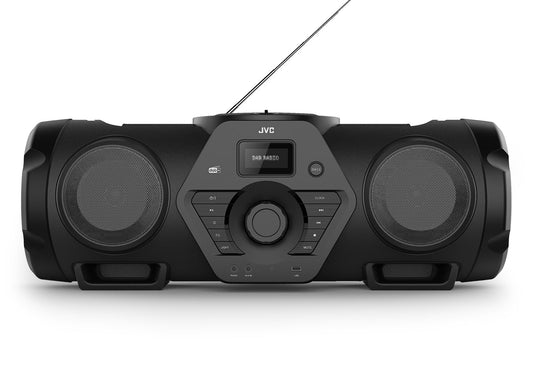 JVC RV-NB300DAB BoomBlaster w. Bluetooth and DAB+ incl. Battery
