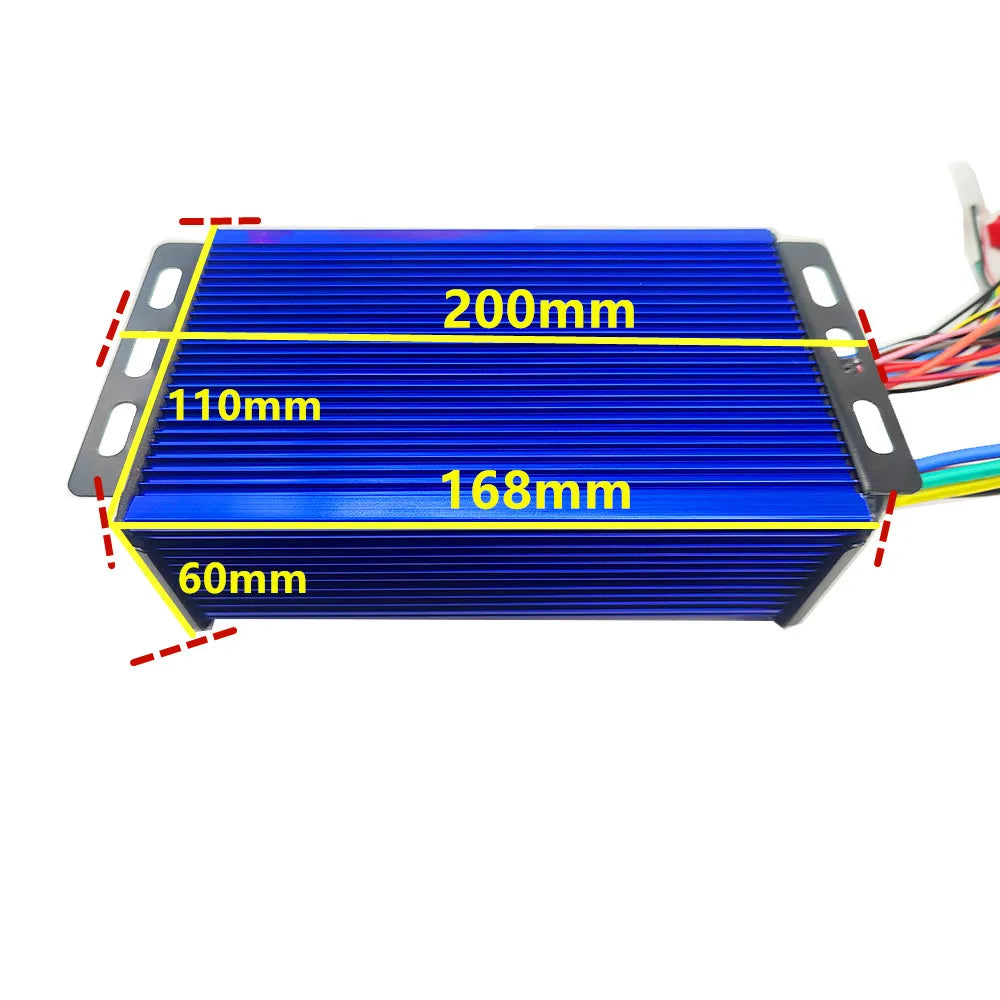 Electric Controller 2500 3000W 48V 60V 64V 72V 45A 50A 60A Brushless