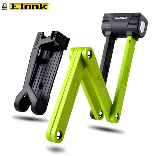 ETOOK Bicycle Lock Folding Chain Lock Anti-theft Scooter Motorcycle