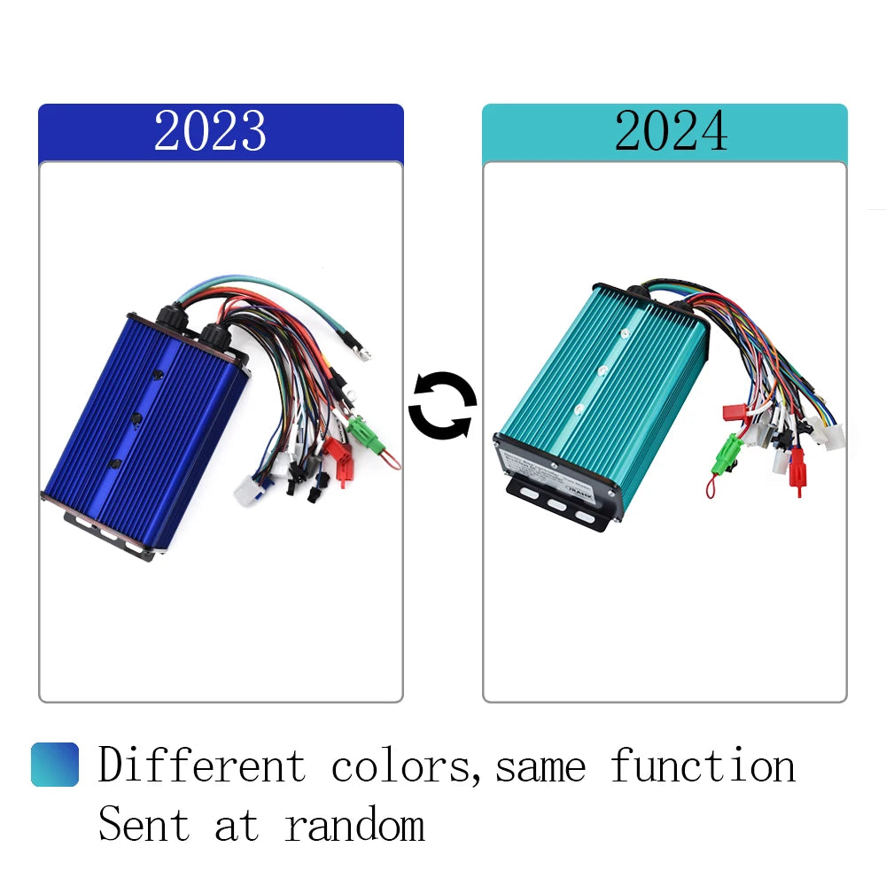 JRAHK Electric Controller 2500 3000W  48 60 64 72 84V 50A  Brushless