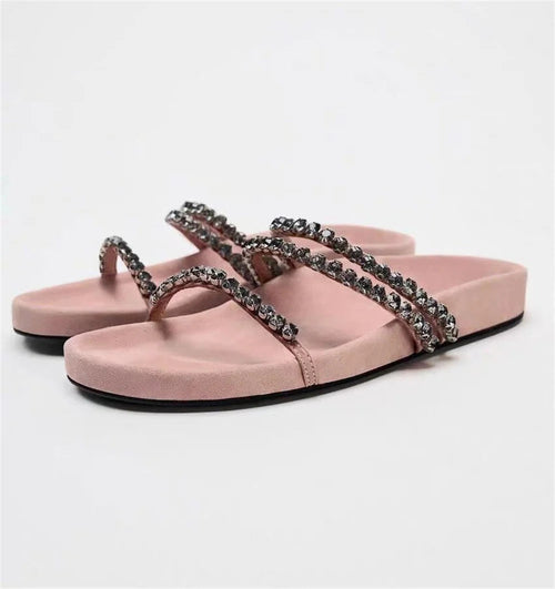 Women's designer Chic Flat Sandals - Sexikinis Swim