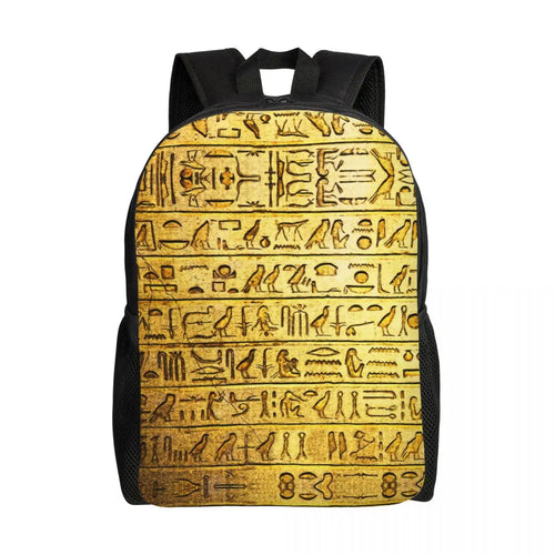 Egyptian Eye Of Horus Laptop Backpack Men Women Fashion Bookbag for