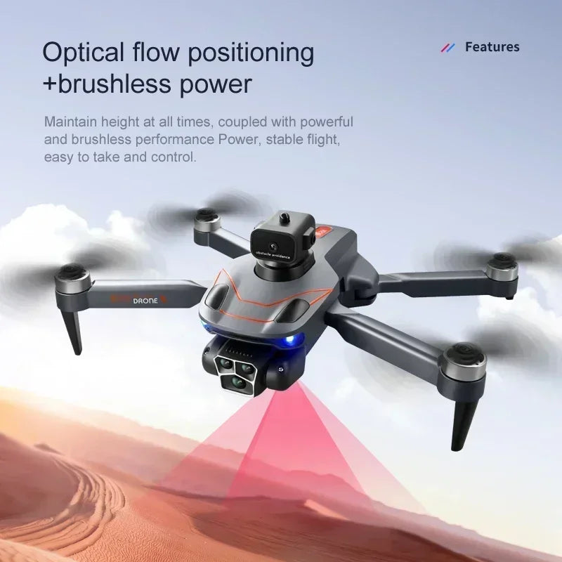 New S115 Drone HD 4k Dual Camera Brushless Motor Photoflow Hover