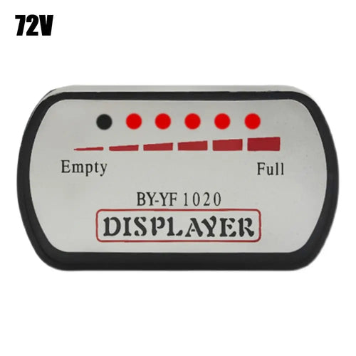 36V48V60V72V Universal Voltmeter Power Display Battery Capacity