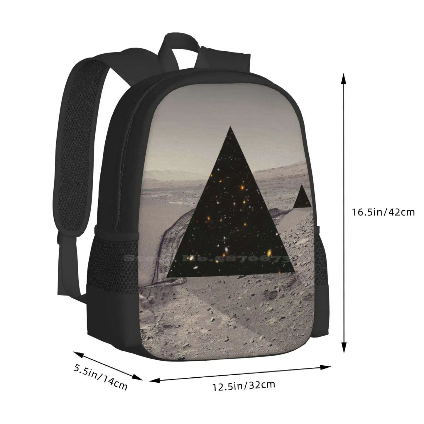 Time Machine New Arrivals Unisex Bags Student Bag Backpack Space