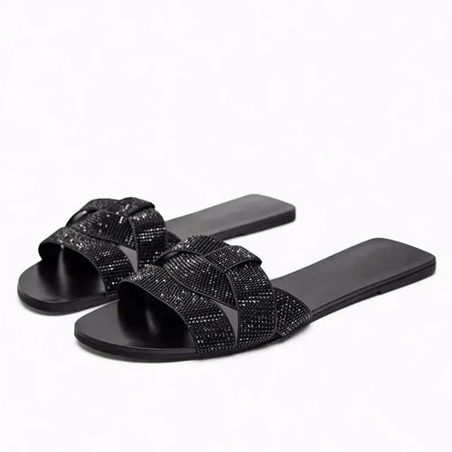 Women's designer Chic Flat Sandals - Sexikinis Swim