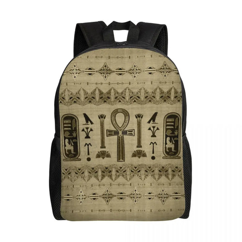 Egyptian Eye Of Horus Laptop Backpack Men Women Fashion Bookbag for