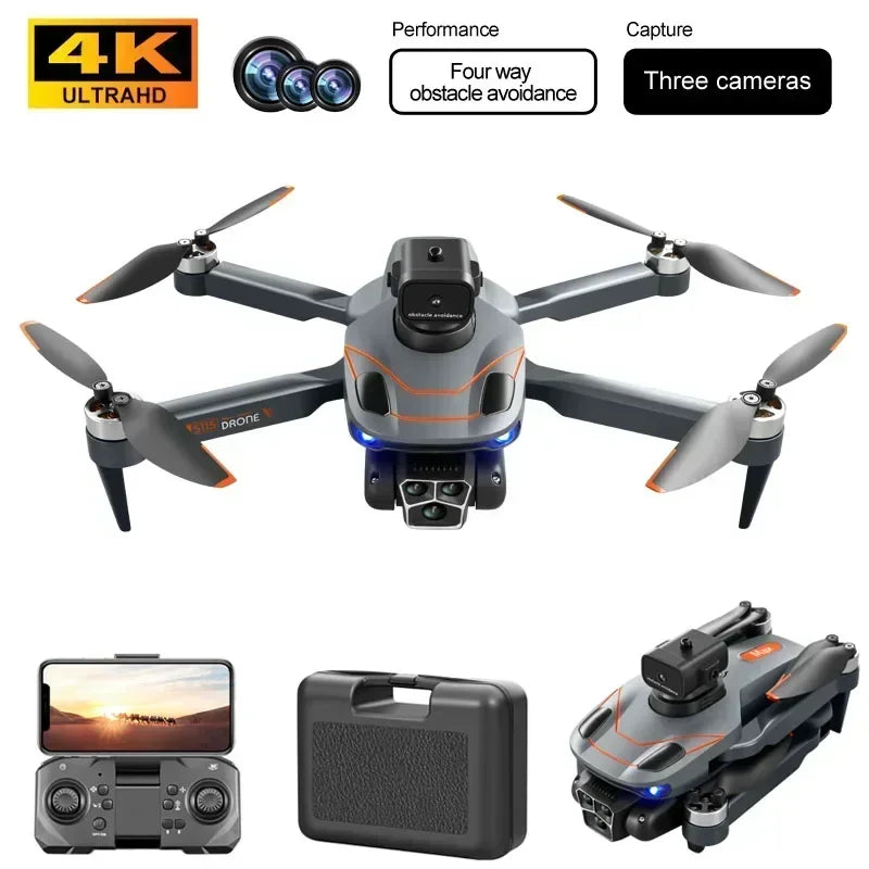 New S115 Drone HD 4k Dual Camera Brushless Motor Photoflow Hover