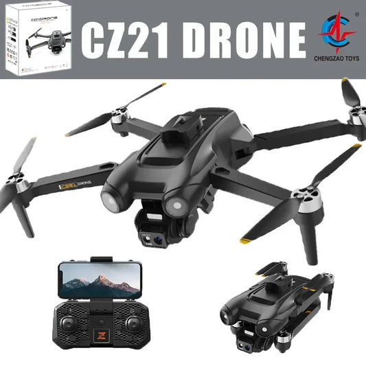 New CZ21 Brushless Drone HD Dual Camera Aerial Drones Four Axis