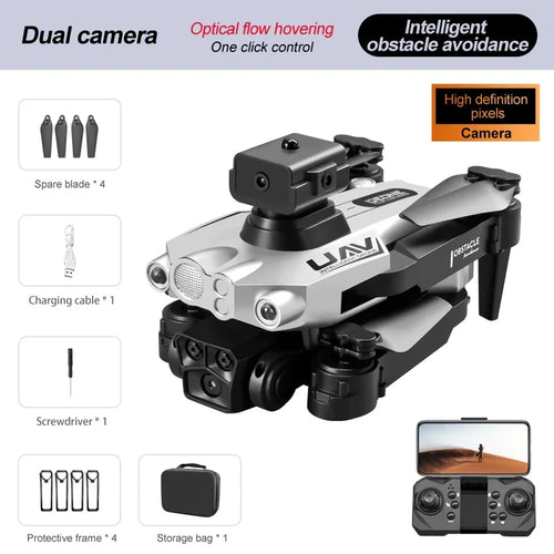 LU200 Drone Optical Fow Obstacle Avoidance HD Dual Camera Drones