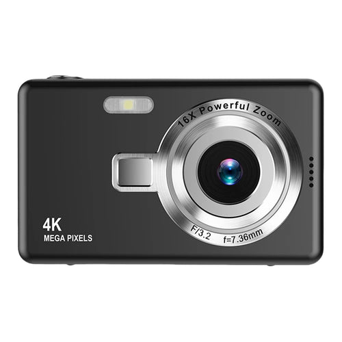 4K HD 1080P Portable Vlogging Camera Digital Camera 96MP Autofocus
