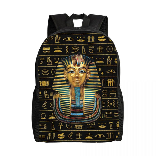 Egyptian Eye Of Horus Laptop Backpack Men Women Fashion Bookbag for