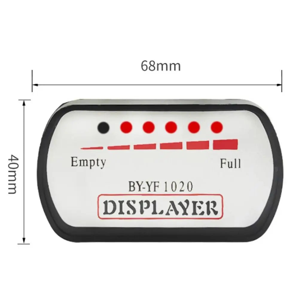 36V48V60V72V Universal Voltmeter Power Display Battery Capacity