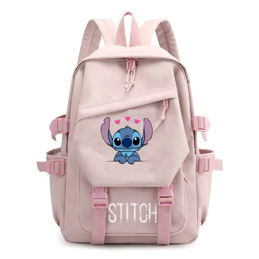 Cute Lilo Stitch Backpack for Girl Anime School Bag for Teenager