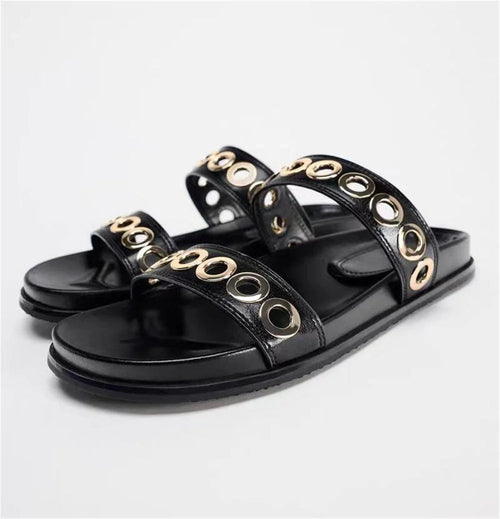 Women's designer Chic Flat Sandals - Sexikinis Swim