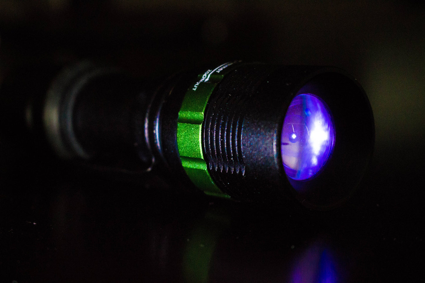 UV Flashlight 365 nm LED