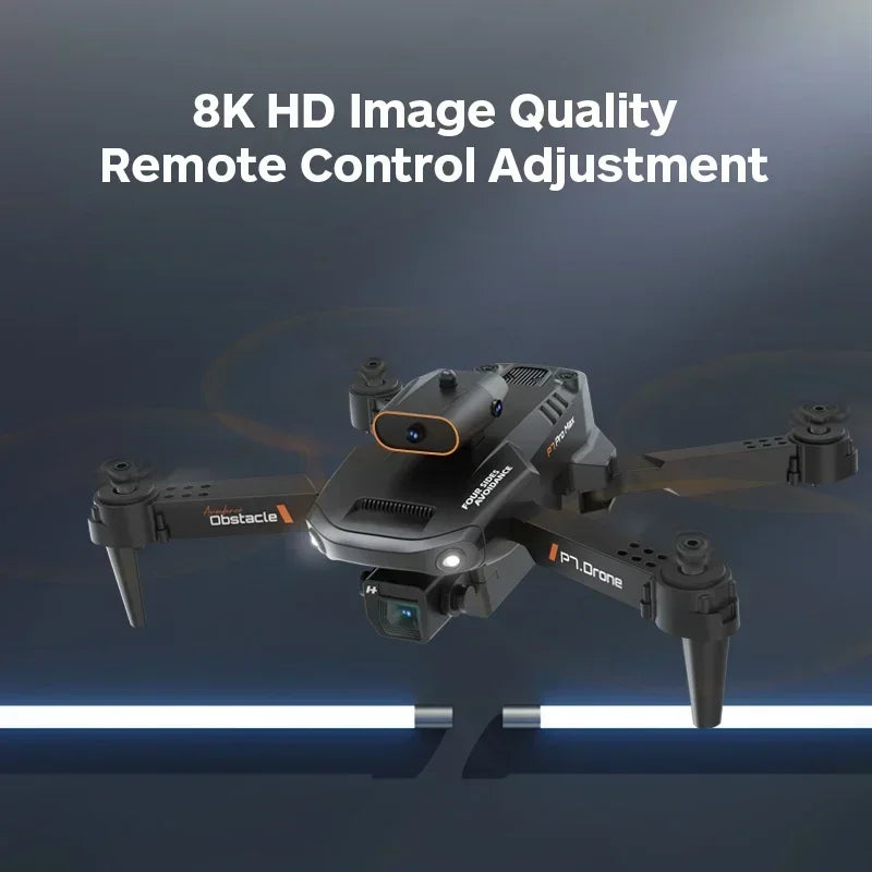 New Drone P7 HD Dual Camera for Anti Wind Aerial Photography