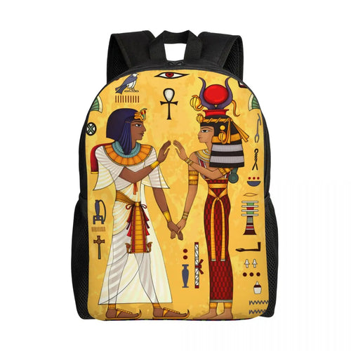 Egyptian Eye Of Horus Laptop Backpack Men Women Fashion Bookbag for