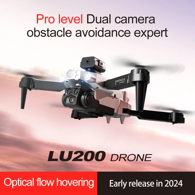 LU200 Drone Optical Fow Obstacle Avoidance HD Dual Camera Drones