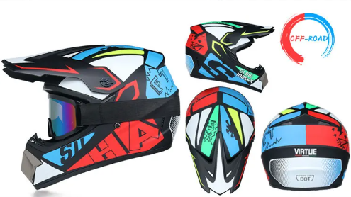 Bike Downhill AM DH Cross Helmet-3
