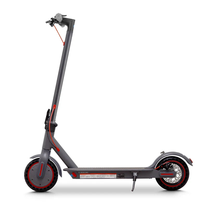 Electric Scooter 8.5 inches 350W 10.4ah Adult Foldable MAX 25km/h grey