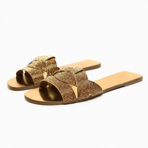 Women's designer Chic Flat Sandals - Sexikinis Swim