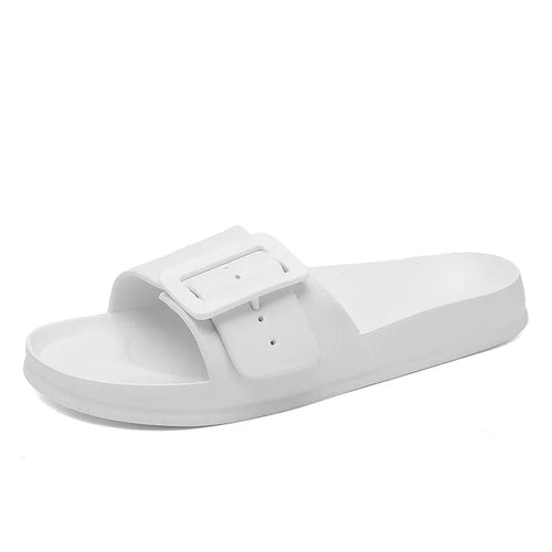 Square soft sole comfort slippers - Sexikinis Swim