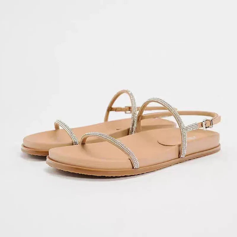 Women's designer Chic Flat Sandals - Sexikinis Swim