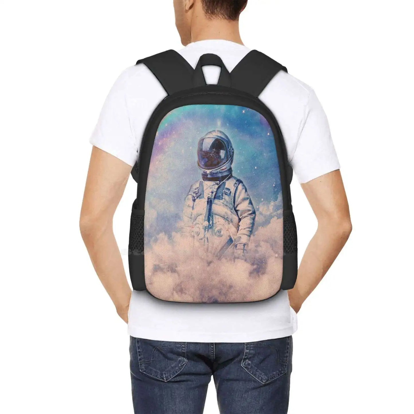 Between The Clouds Hot Sale Schoolbag Backpack Fashion Bags Seamlessoo