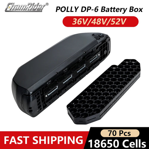 ChamRider Polly 6 E-bike Battery Case Down Tube Battery box Downtube