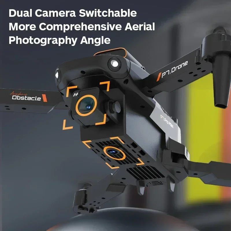 New Drone P7 HD Dual Camera for Anti Wind Aerial Photography