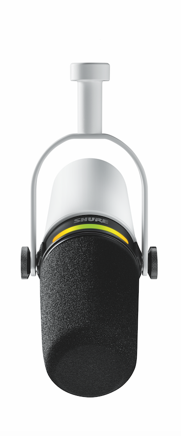 Shure MV7+ Podcast Microphone (White)
