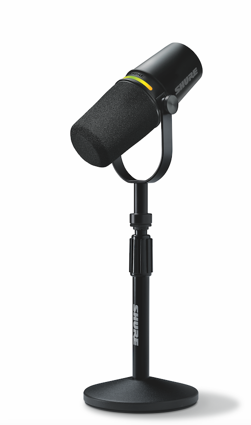 Shure MV7+ Podcast Microphone w. Stand