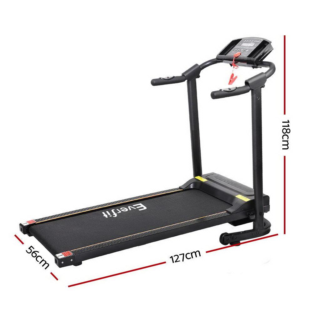 Everfit Treadmill Electric Home Gym Fitness Exercise Machine Foldable